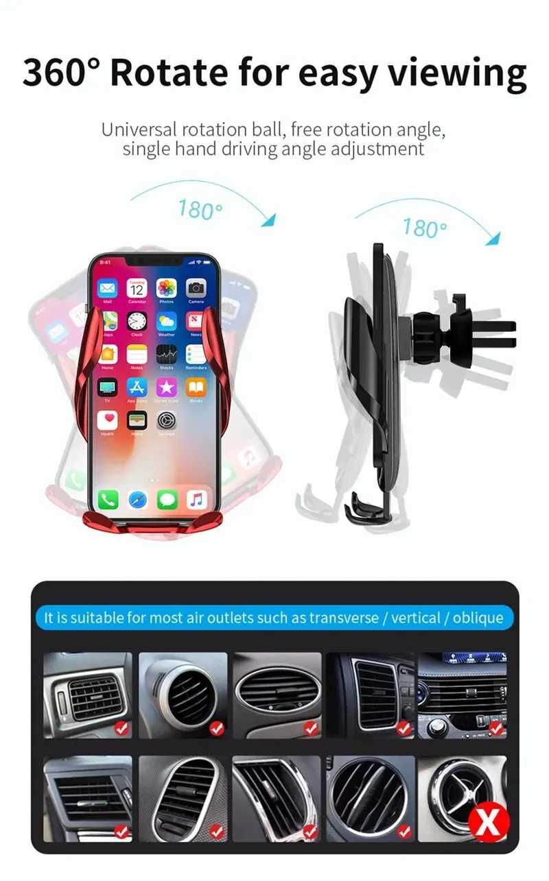 Suporte para Smartphone, iPhone, telemóvel carro novo