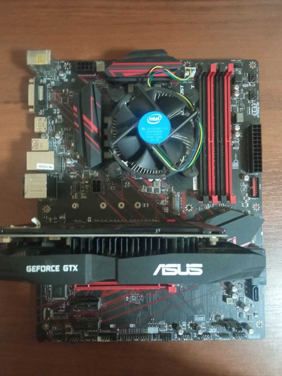 MSI B360 GAMING PLUS + I5 8400 + GTX 1050TI