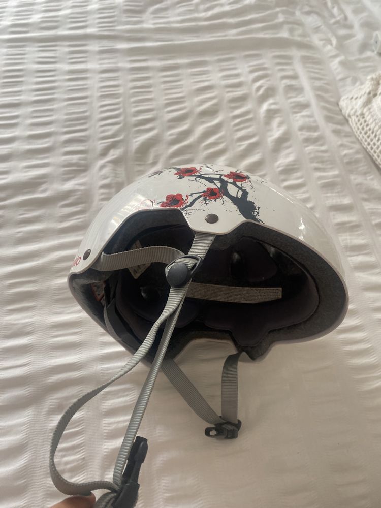 capacete branco oxelo