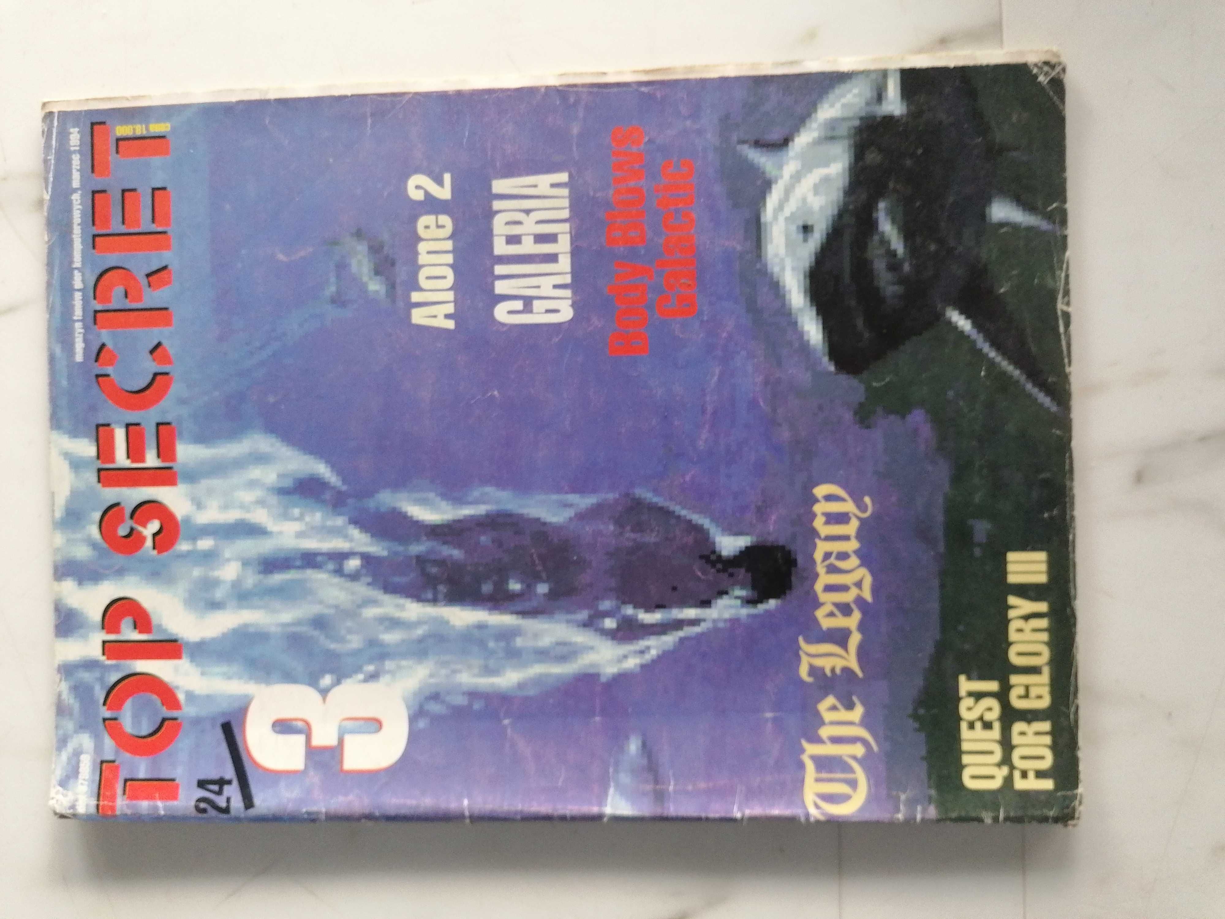 Czasopismo Top Secret. Kilka numerów dla kolekcjonerów!