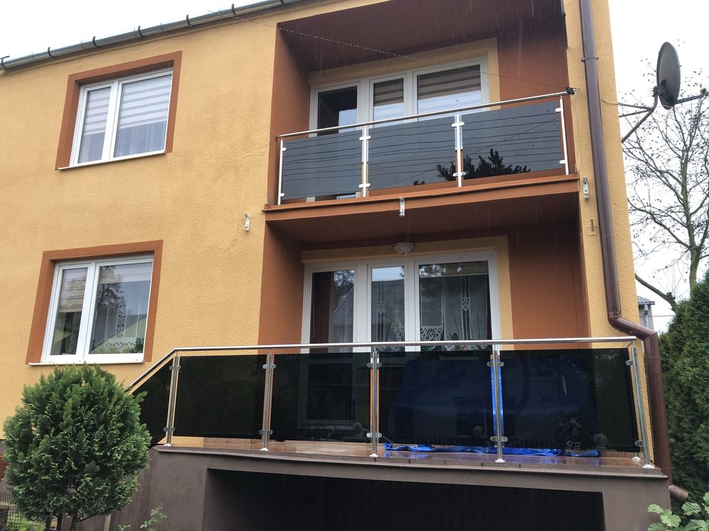 Balustrada ze stali nierdzewnej