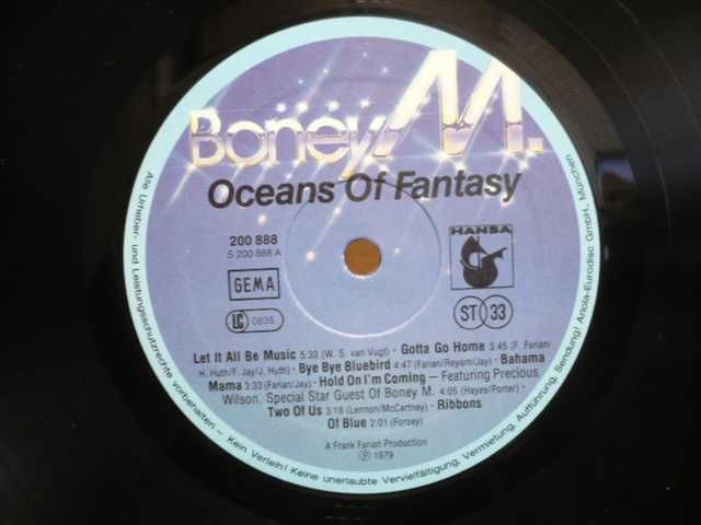 Płyta winylowa Boney M. Nightflight to Venus + pocztówki.Zapraszam.