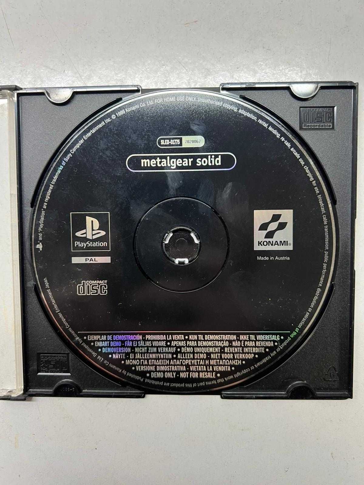 PS1 - Metal Gear Solid (Demo)