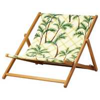 SOLBLEKT Ikea leżak plażowy dwuosobowy nowy
