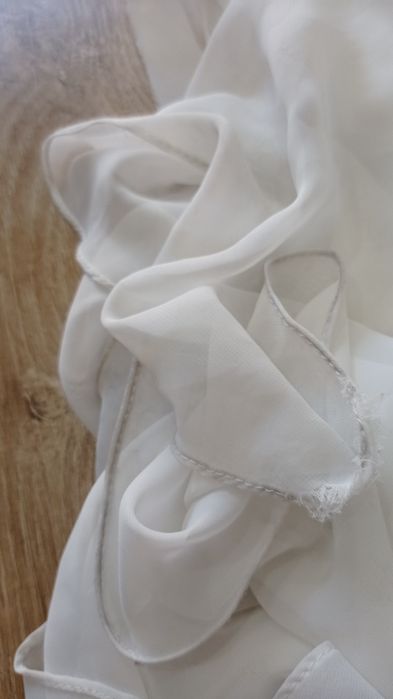 Sukienka ecru długa