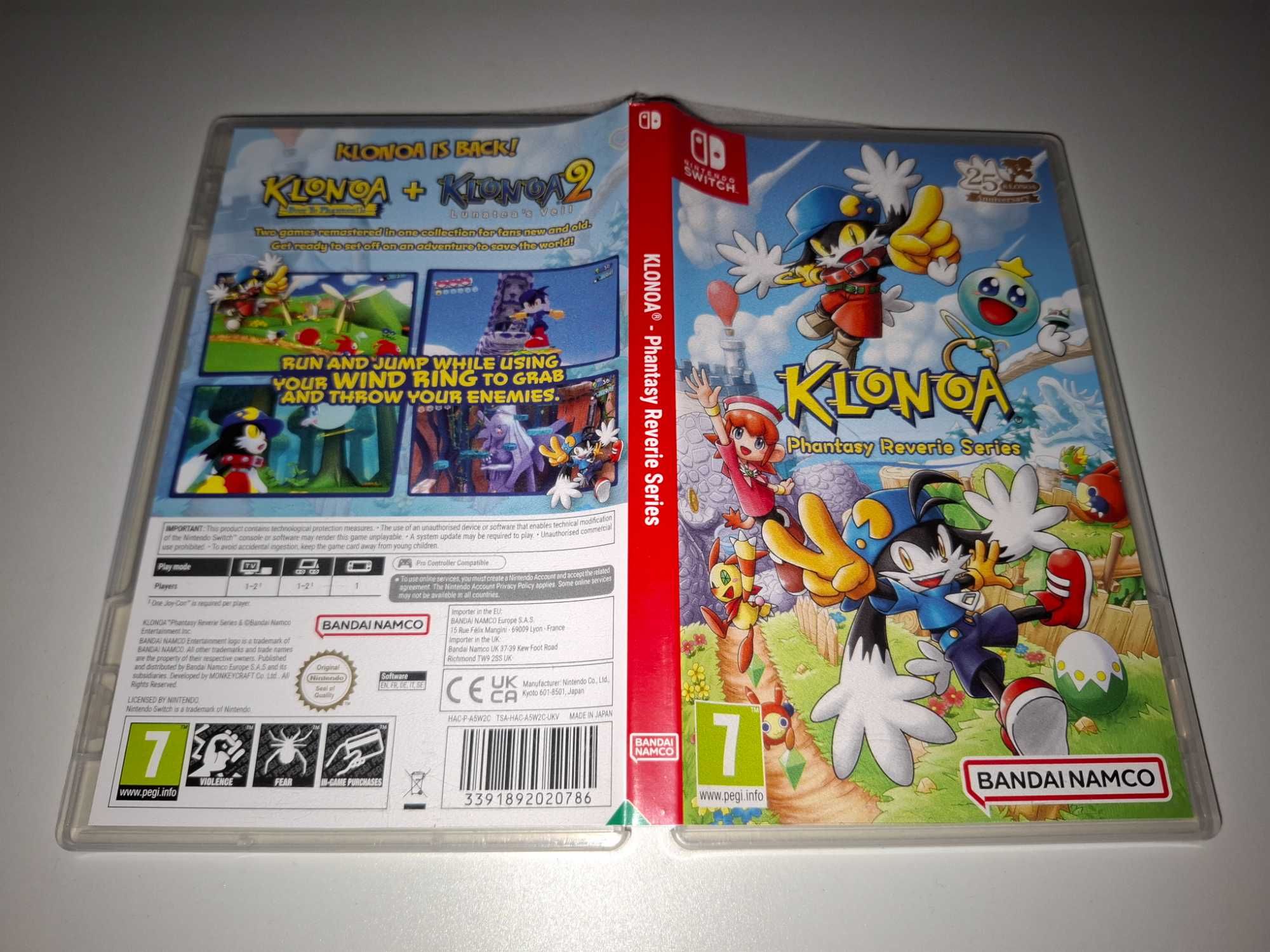 Klonoa Phantasy Reverie Series - Nintendo Switch