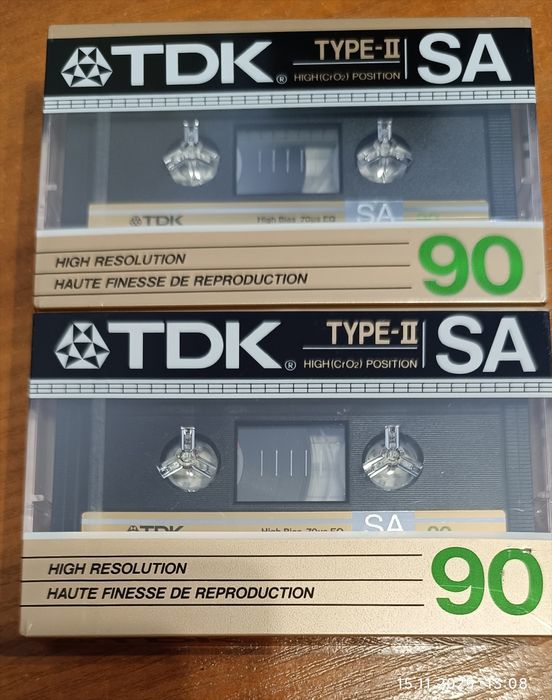 Kasety magnetofonowe TDK SA90