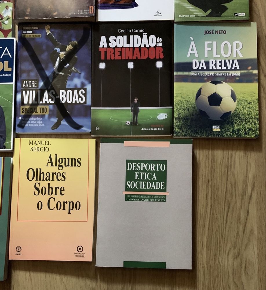 Livros de Futebol, Desporto e Treino Desportivo
