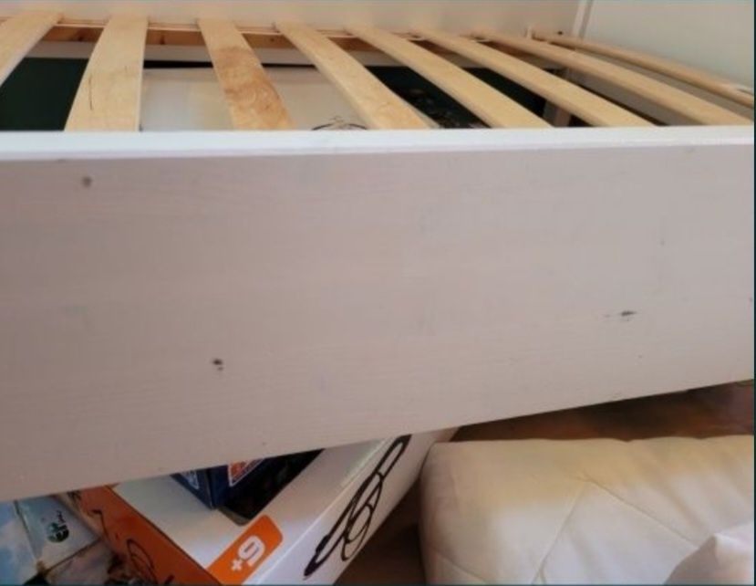 Łóżko Ikea rosnące z dzieckiem Sundvik