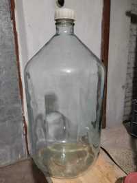 Винный стеклянный бутыль 10 и 20 литров