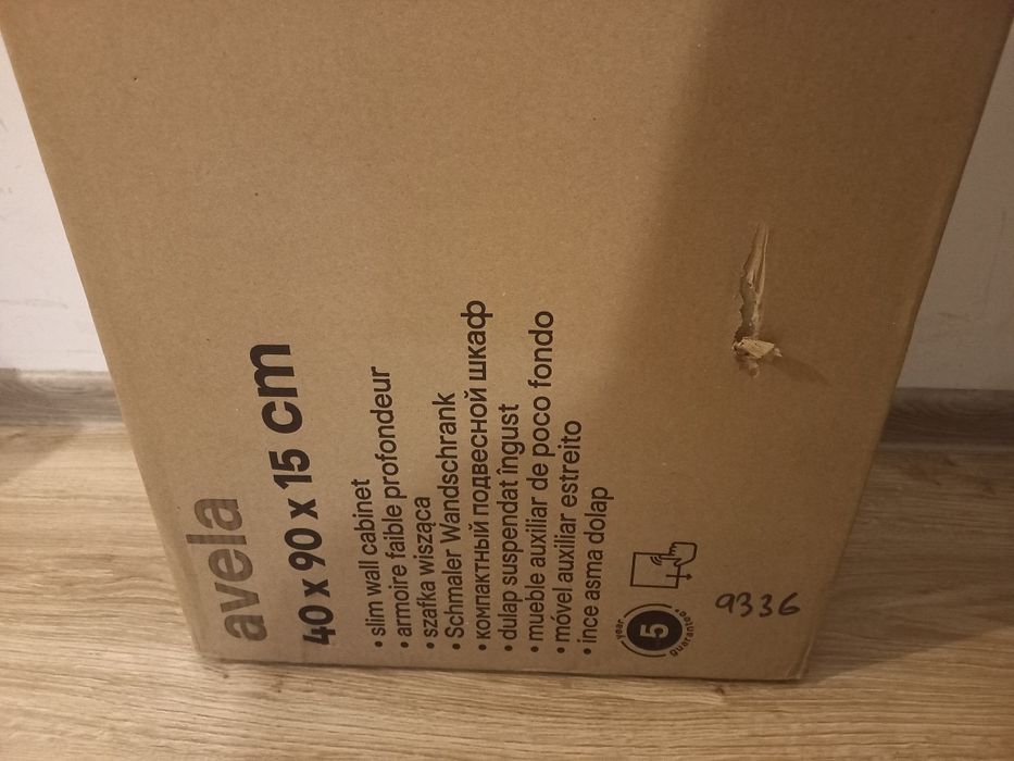 Nowa Szafka wisząca GoodHome Avela 40 cm drewno