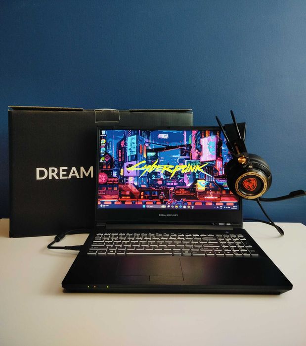 Laptop Gamingowy RTX 3070 + 64GB RAM + Ryzen 7