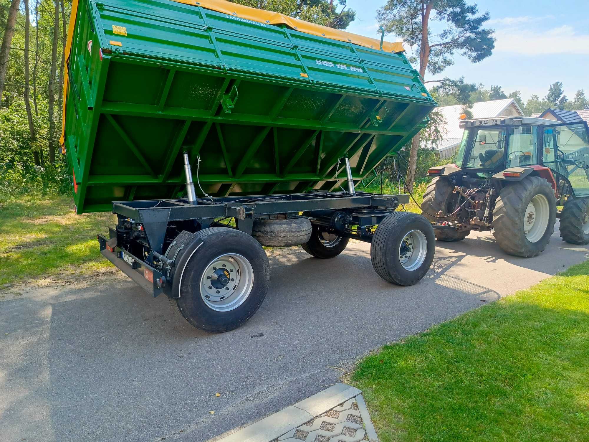 Przyczepa PS Brandys 10,08 HL 8t 12 t D47 D55