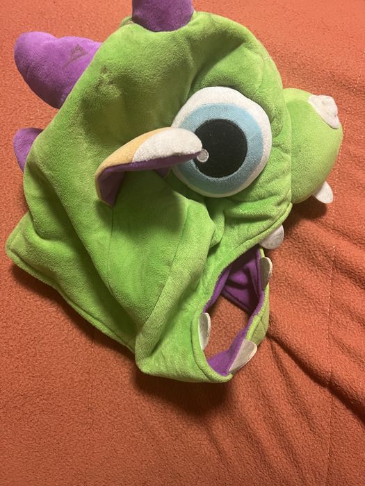 Chapéu de Peluche Dino Gnar (League Of Legends)