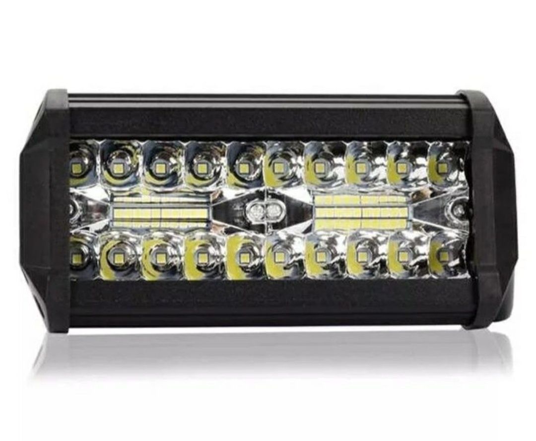 Фара светодиодная 7" 120w Led балка рабочий свет ДХО.