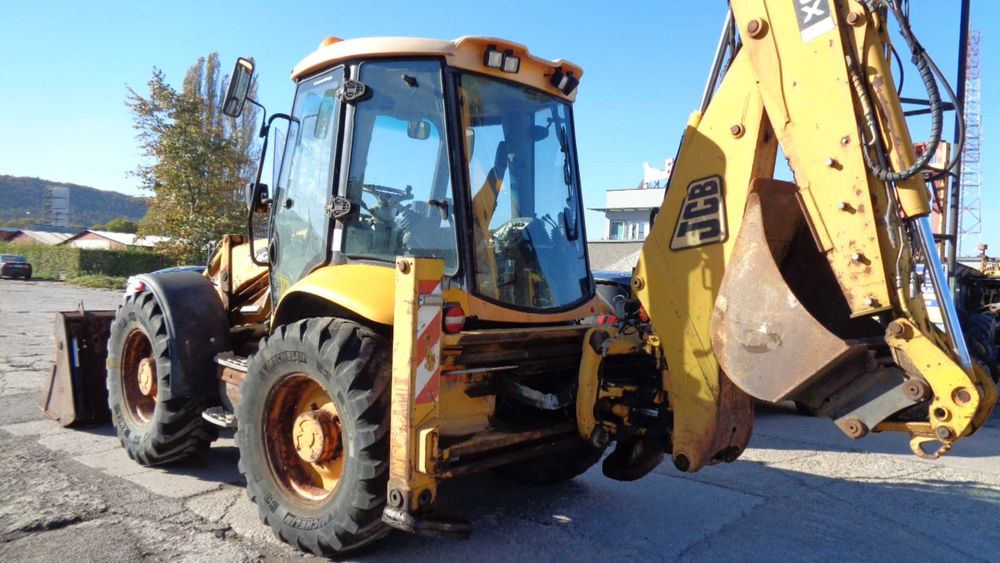 JCB 4CX 2007. Sprowadzona servopower klima