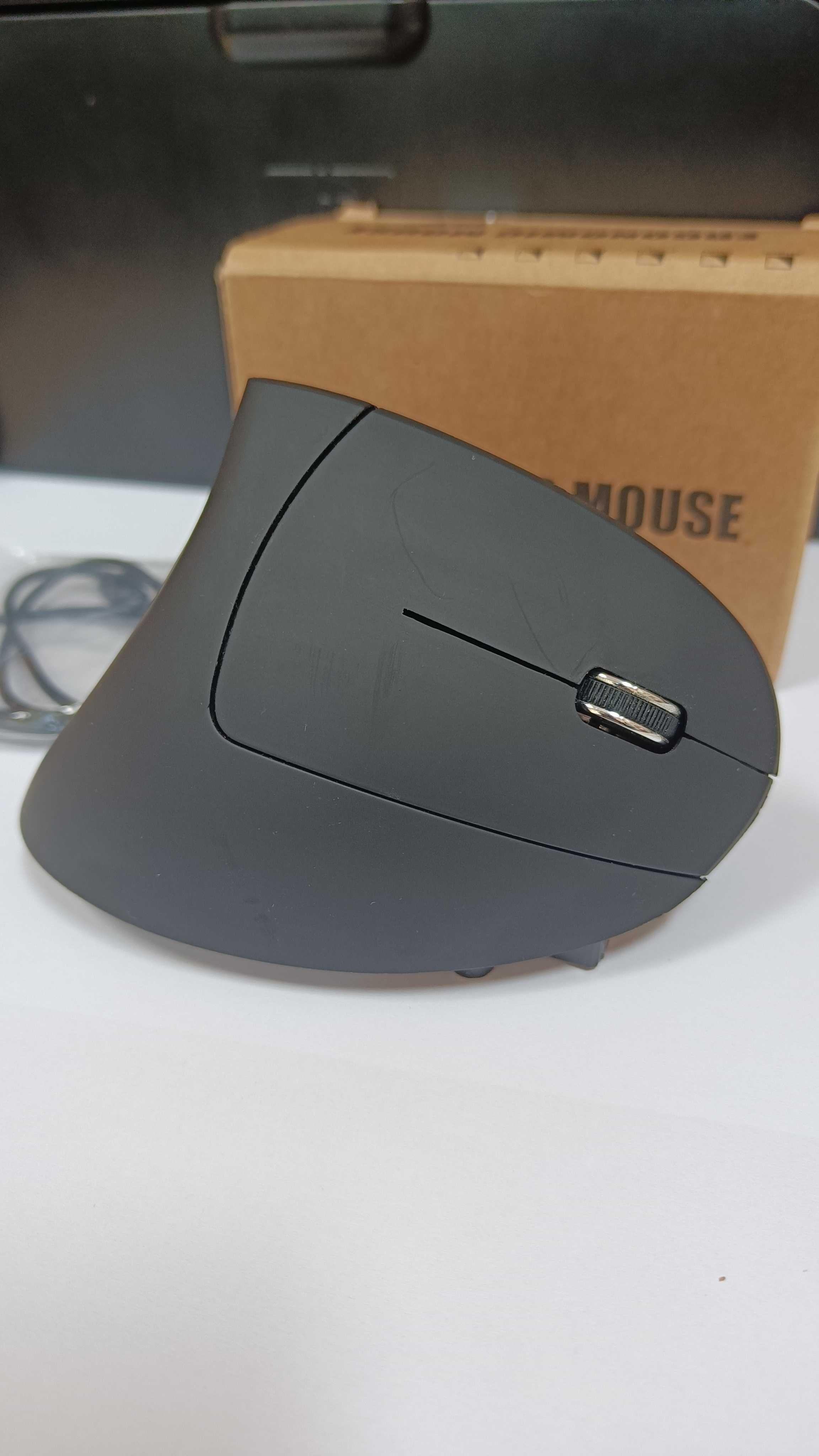 Mysz pionowa Myszka do komputera ergonomiczna dla praworęcznych
