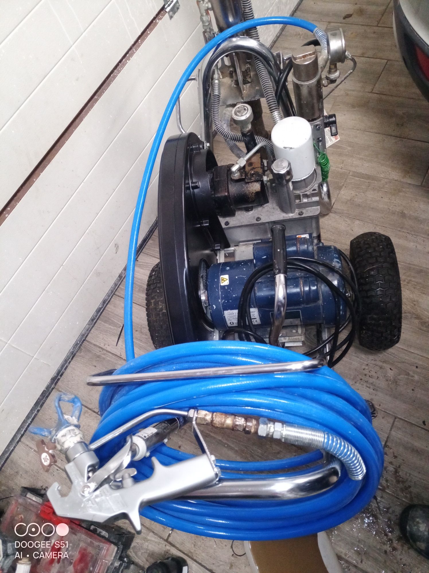 Agregat szpachlarsko malarski Airlessco hss 9950.graco Mark 7