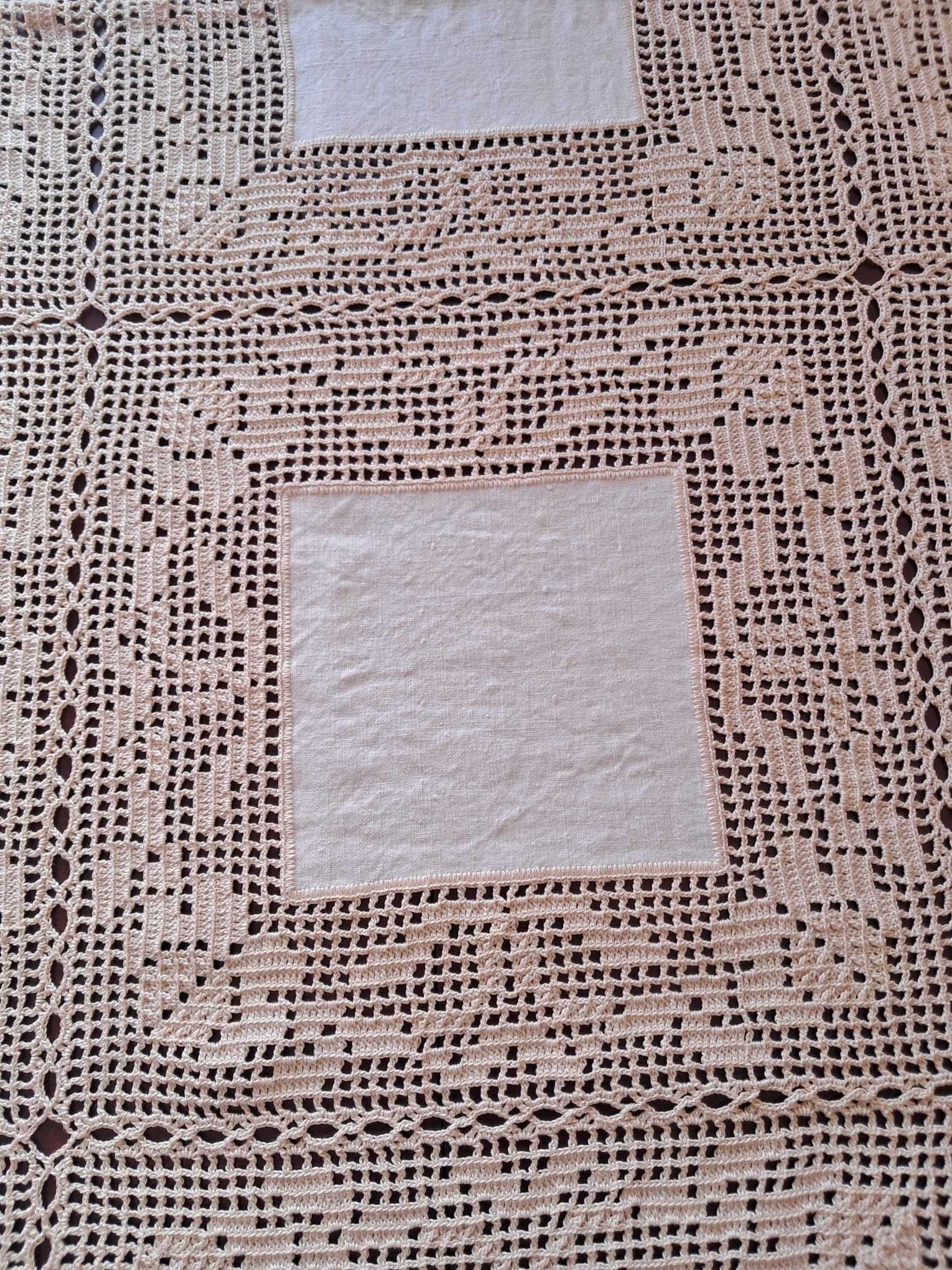 Toalha de Mesa em Linho nrº12 feita à mão