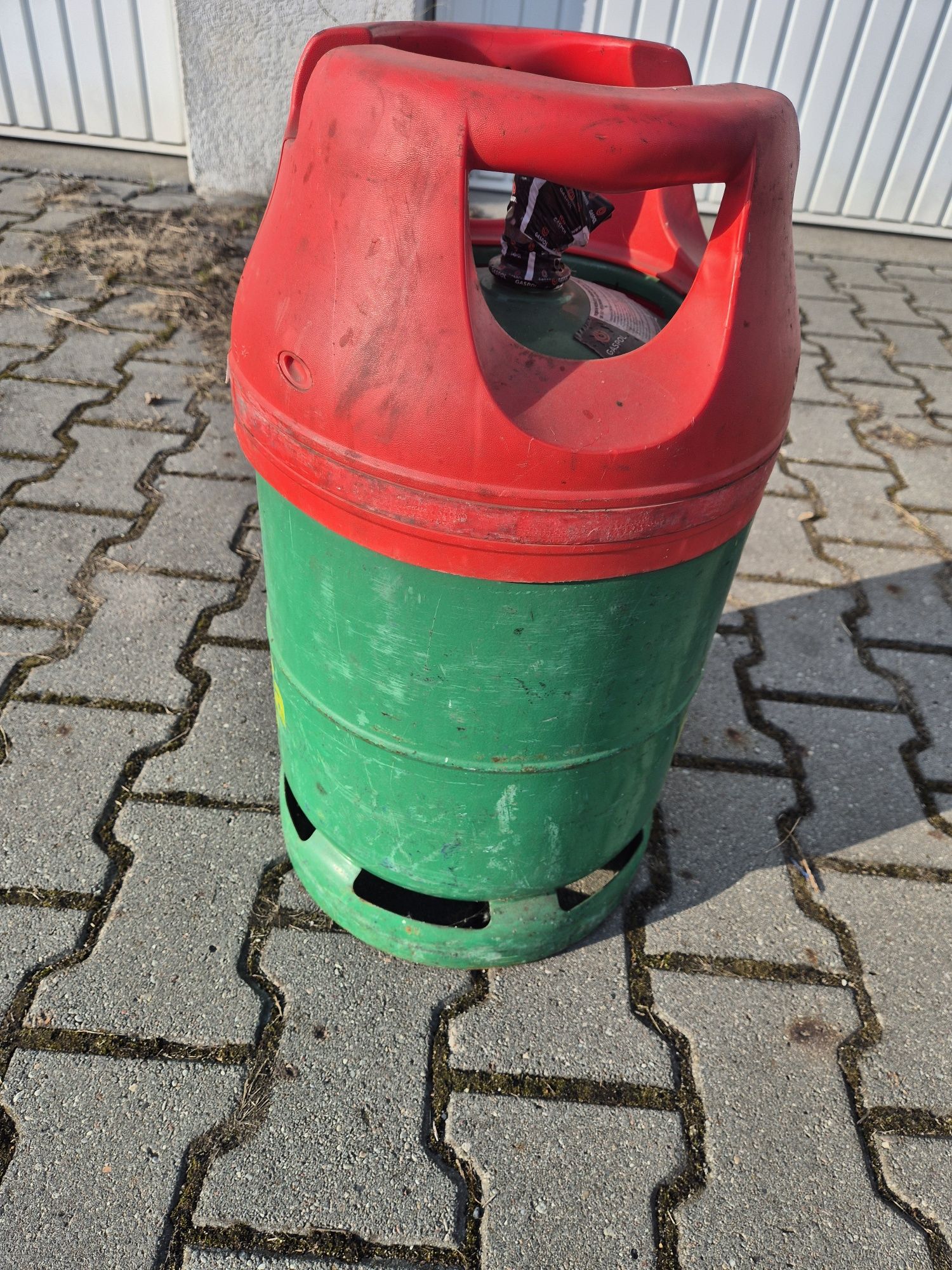 Butla propan PEŁNA zawór quick-on lekka 10kg