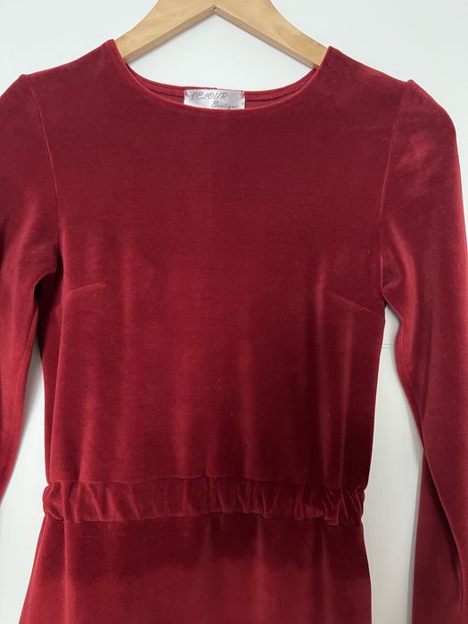 Плаття з велюра