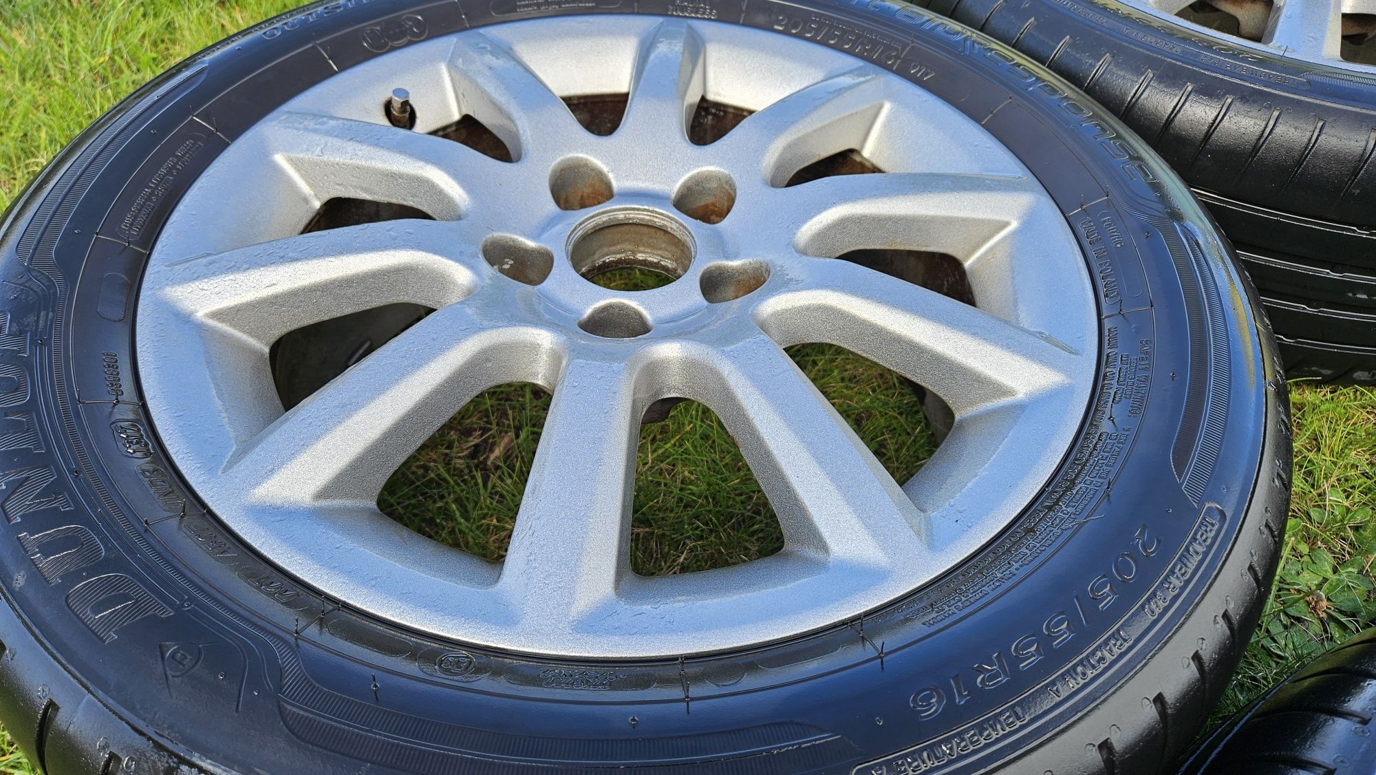 Alufelgi 16" po renowacji 5x110 Opel Saab Chevrolet Fiat Jeep Alfa Rom