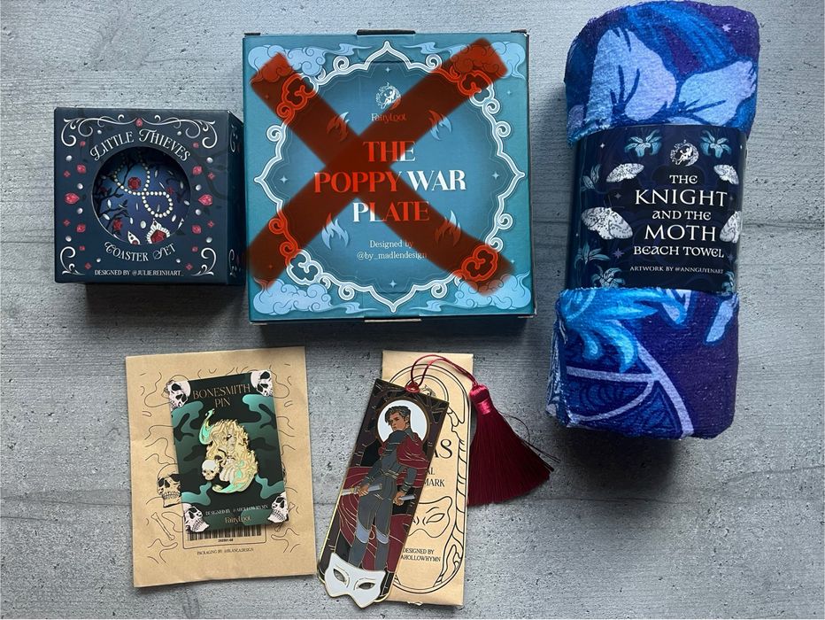 Мерч з боксу Fairyloot