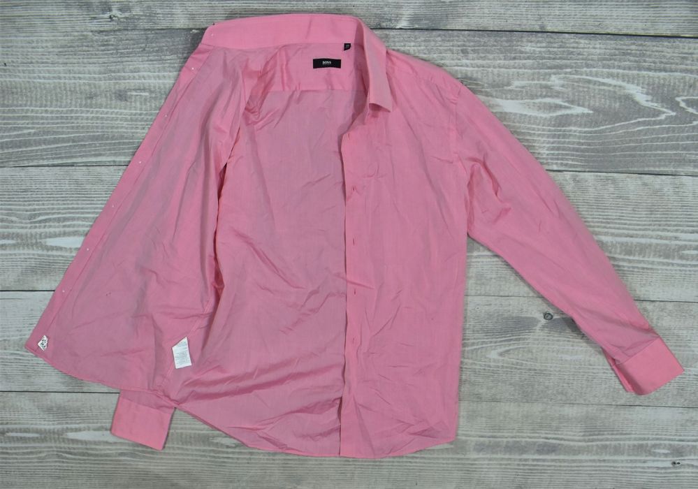 Hugo Boss Jasnoróżowa Koszula Męska 39