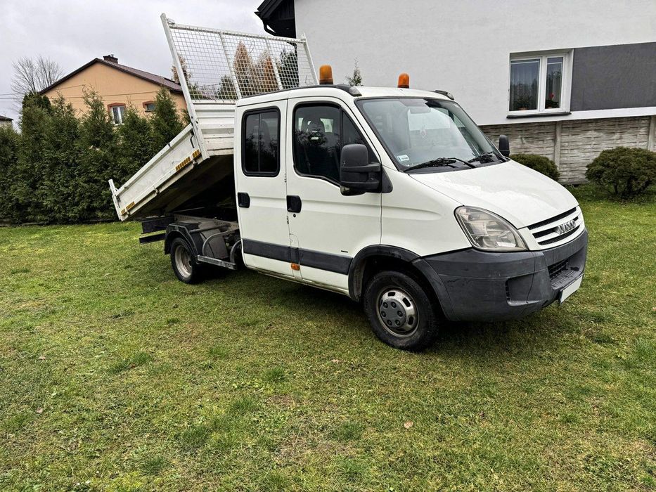 Iveco Daily 35C15  3,0 HPI Doka 7 osób Kipper Wywrotka Hak 3500KG