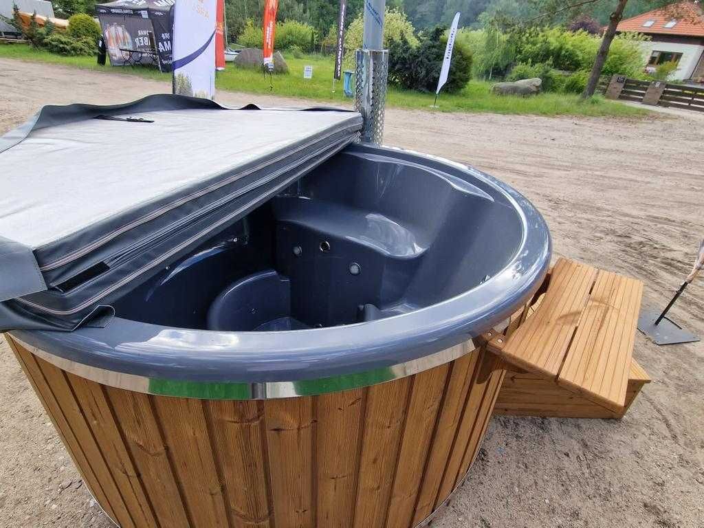 Balia Ogrodowa Gorąca Beczka Jacuzzi Hot Tub Bania Pokrywa Termiczna