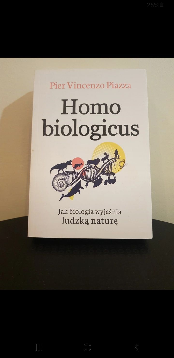 Książka Homo biologicus jak biologia wyjaśnia ludzką naturę Pier Vince