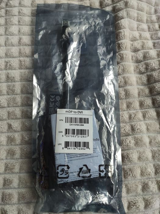 Dell mini DisplayPort do DVI