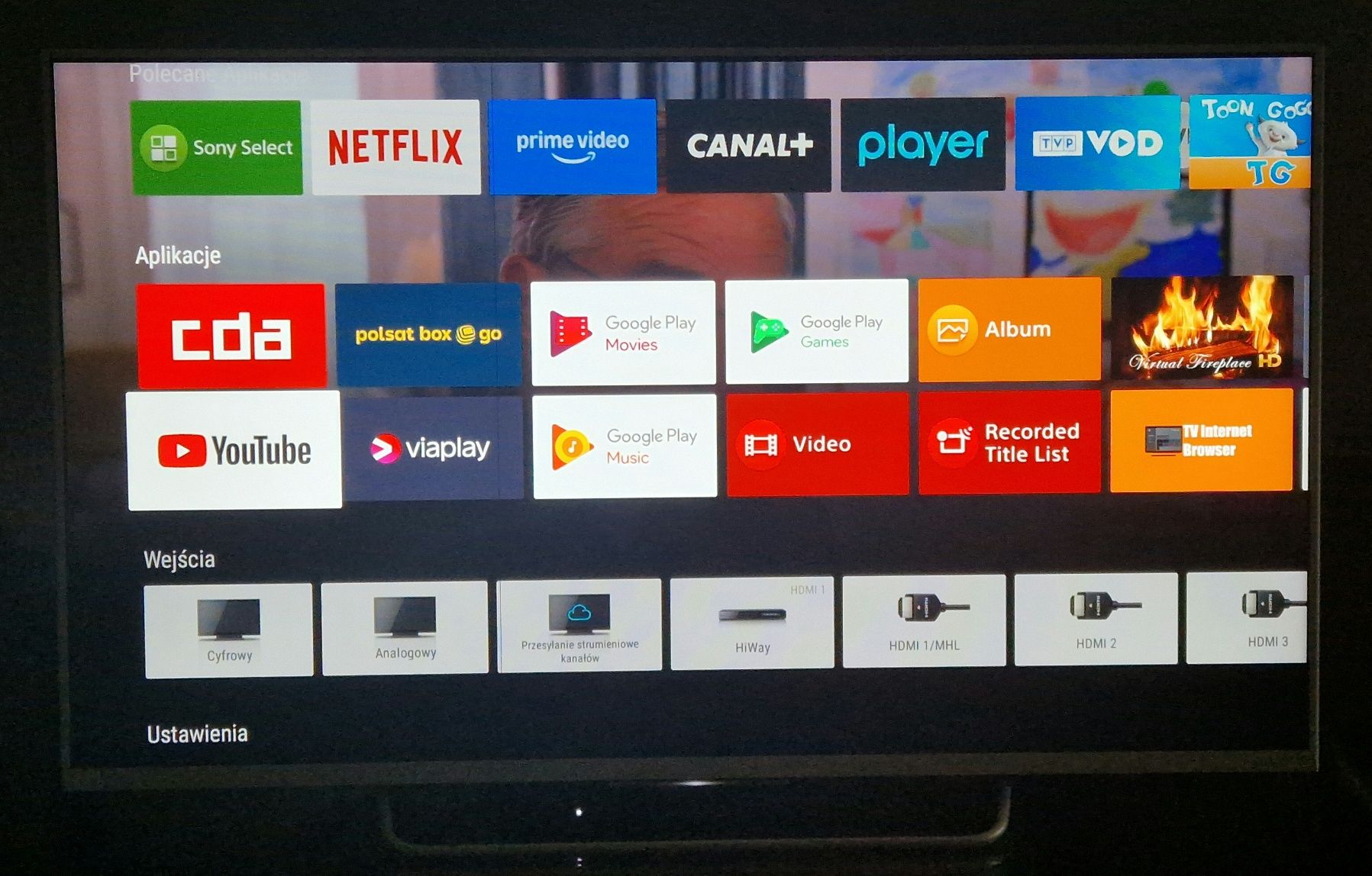 Telewizor Sony KDL-43W756C Android FullHD 800Hz WiFi 4xHDMI USB