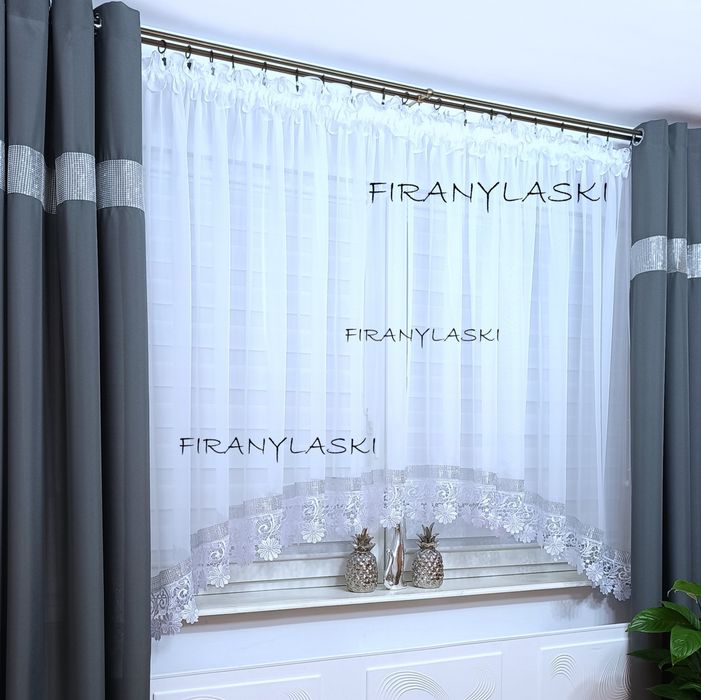 Firanki 500x165 Firany do pokoju salonu gipiura cyrkonie