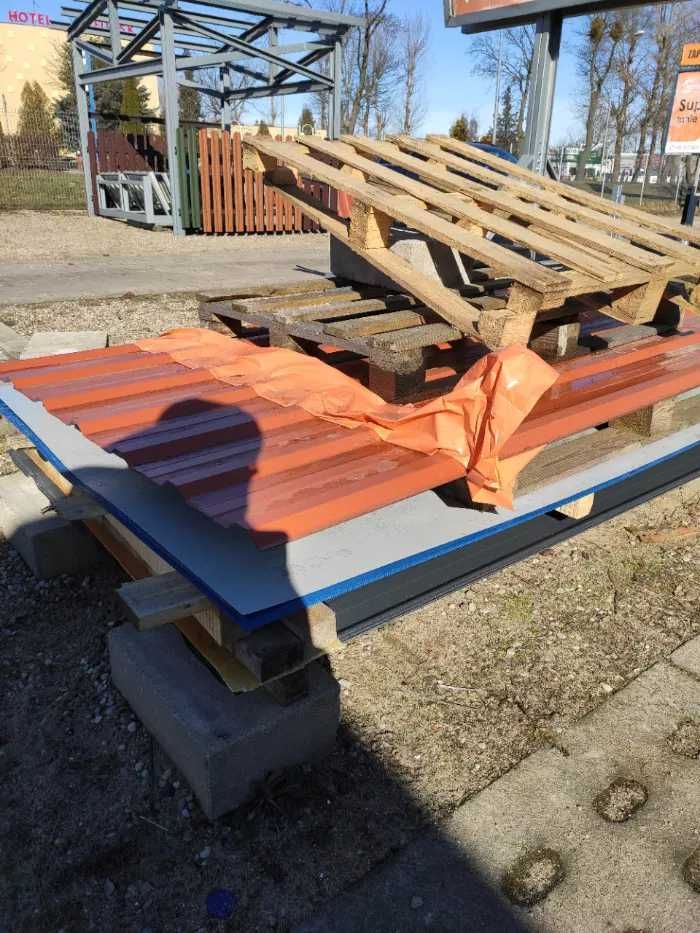 Blacha trapezowa, blacho trapez, blachy trapezowe, końcówki seri tanio