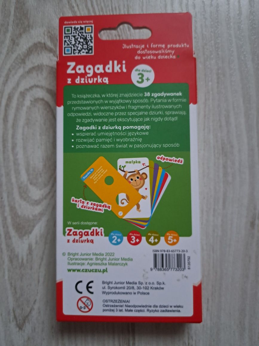 CzuCzu Zagadki z dziurką 3+