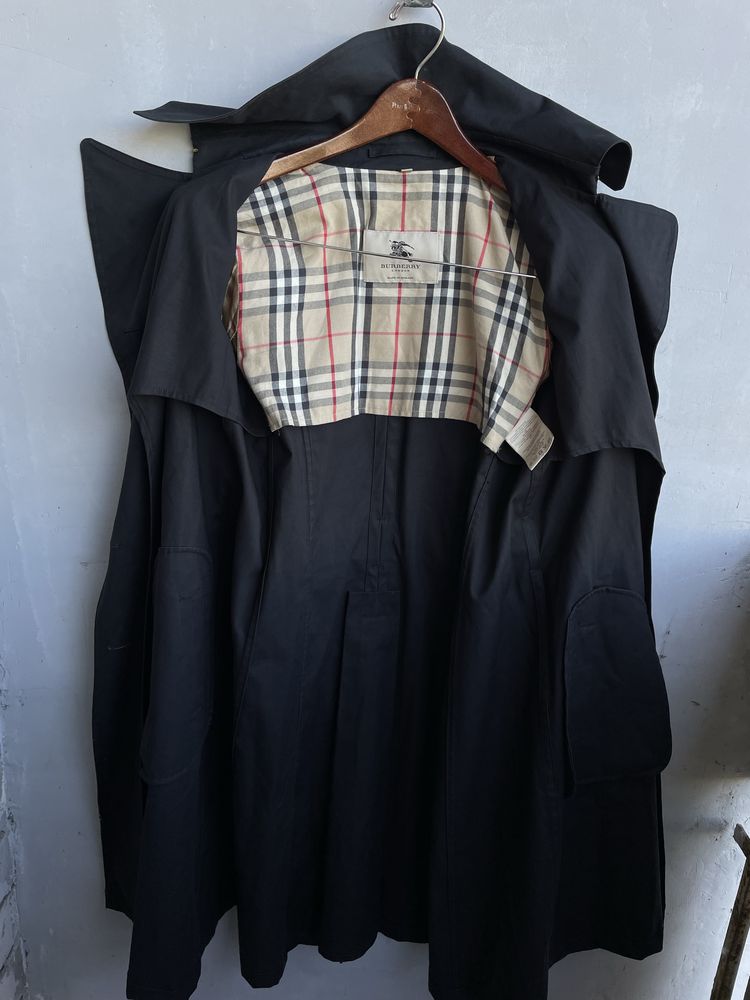 Burberry ( М) тренч черный оригинал плащ кардиган