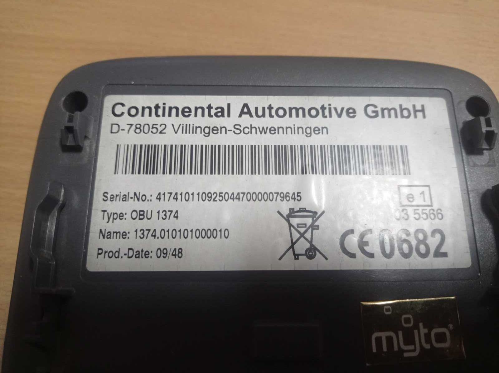 Тахограф vdo continental automotive d- 78052 Б/У