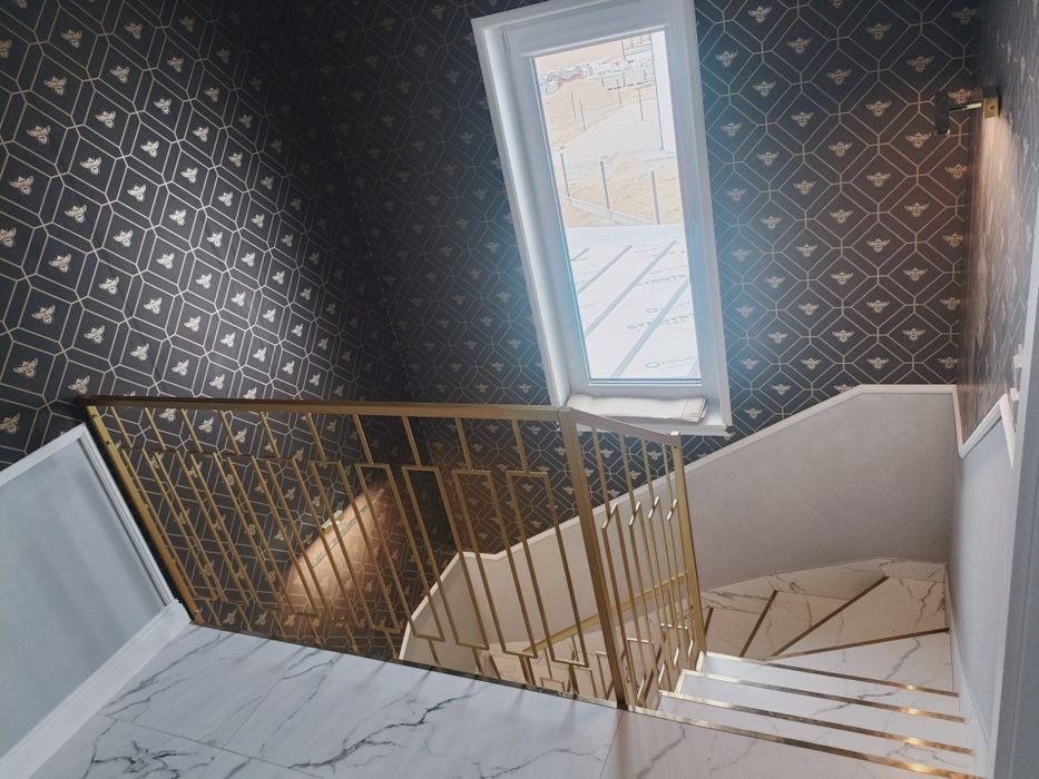 Balustrada nowoczesna loft Glamour balustrady metalowe