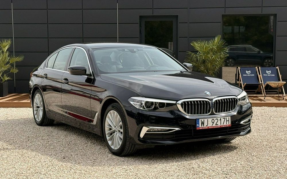 BMW Seria 5 BMW 530e iPerformance xDrive Luxury Line sport-aut, Salon Polska, 1 wł