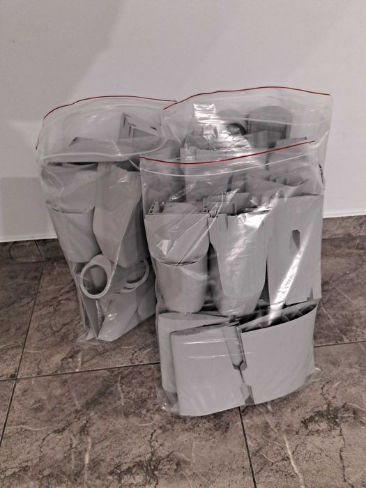 Części samolotu RC po testach druku P51