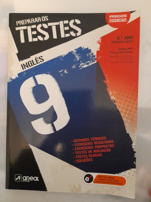 Livro de preparação de testes inglês 9°