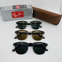 Солнцезащитные очки Ray Ban Clubmaster 3016 51мм стекло (mix)