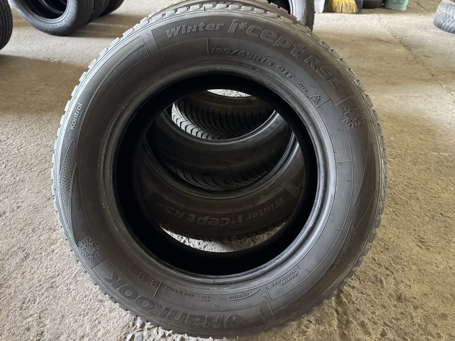 Шини Hankook 195/65R15 Резина Колеса 2020р два 6.8mm Два 6.0мм