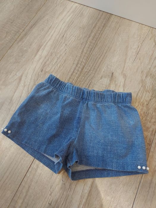 Krótkie spodenki getry dla dziewczynki rozmiar 98