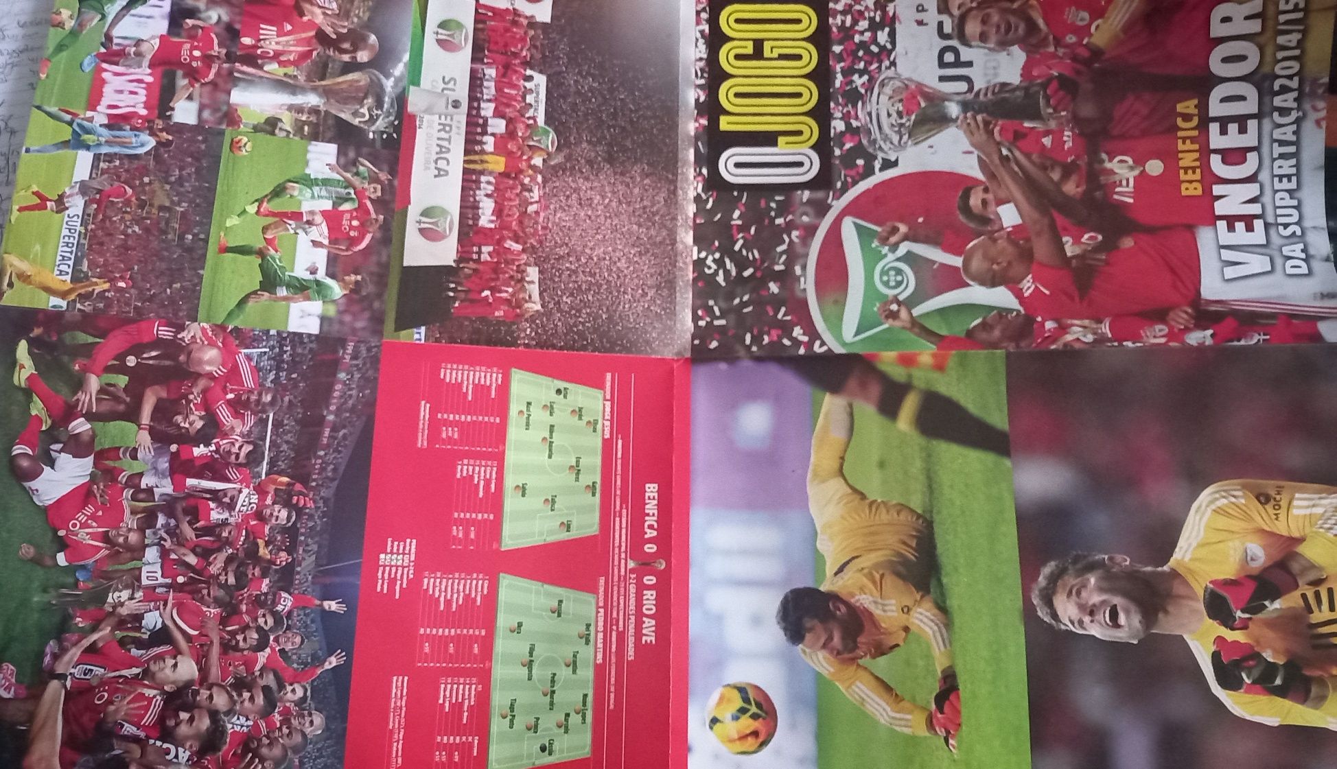poster Benfica vencedor da Supertaça 2014/15
