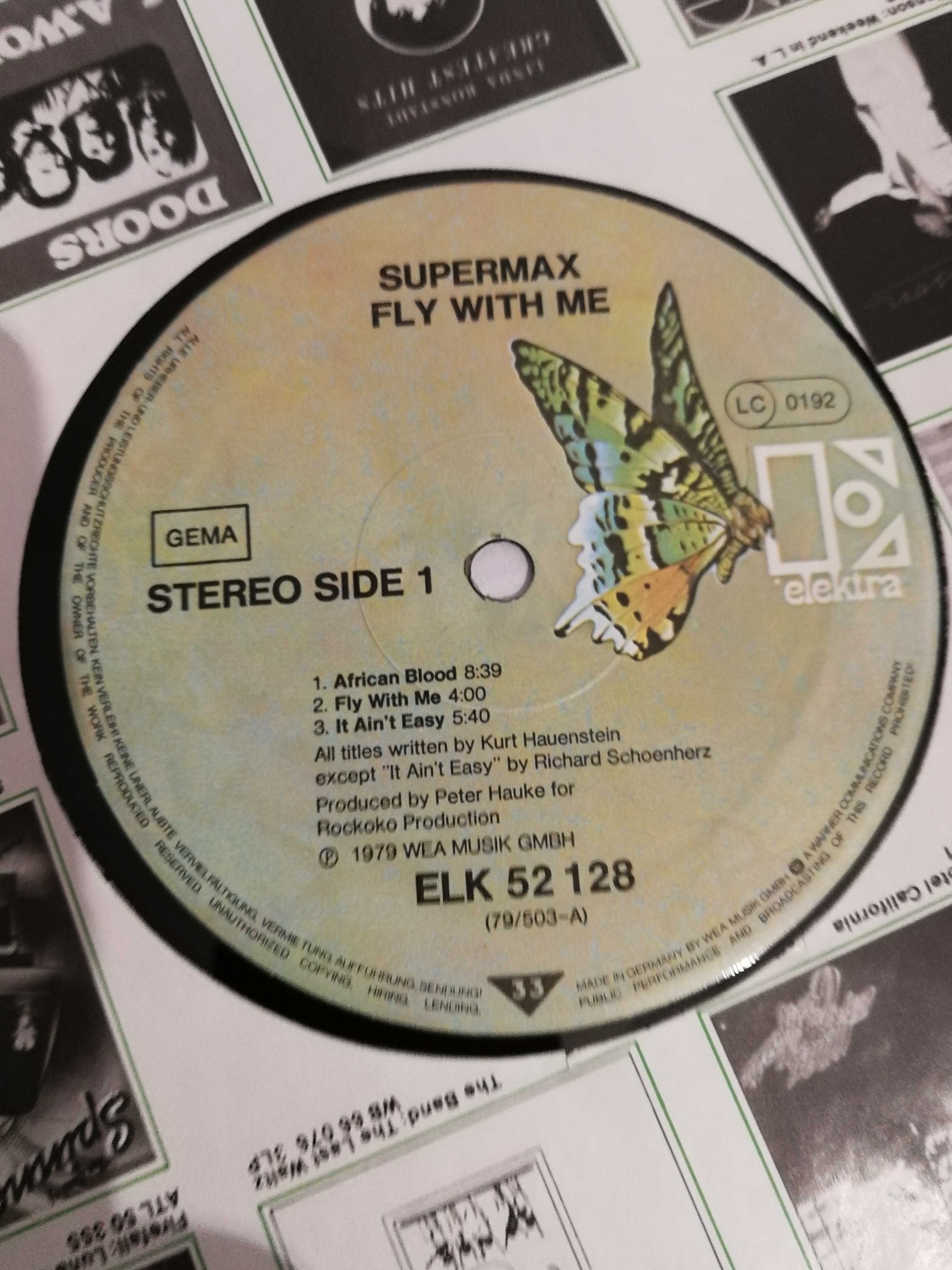 Supermax - Fly With Me. LP. EX. Niemcy