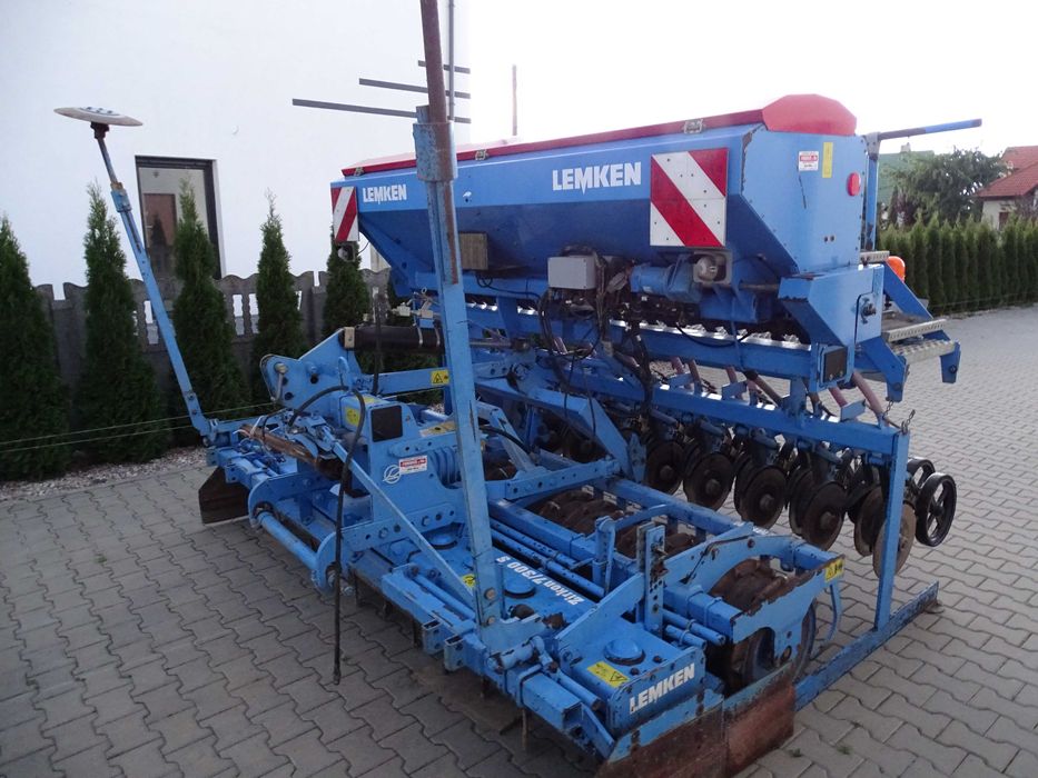 Agregat uprawowo Siewny Talerzowy  Lemken zirkon 7 saphir 8