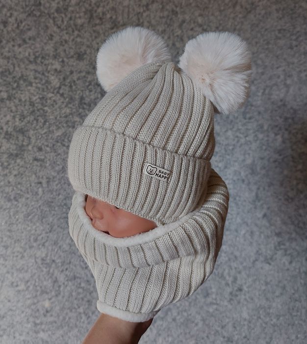 Набір зима,зимова шапка, зимовий комплект