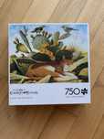 Puzzle z kotem Charles Wysocki 750 el. Buffalo